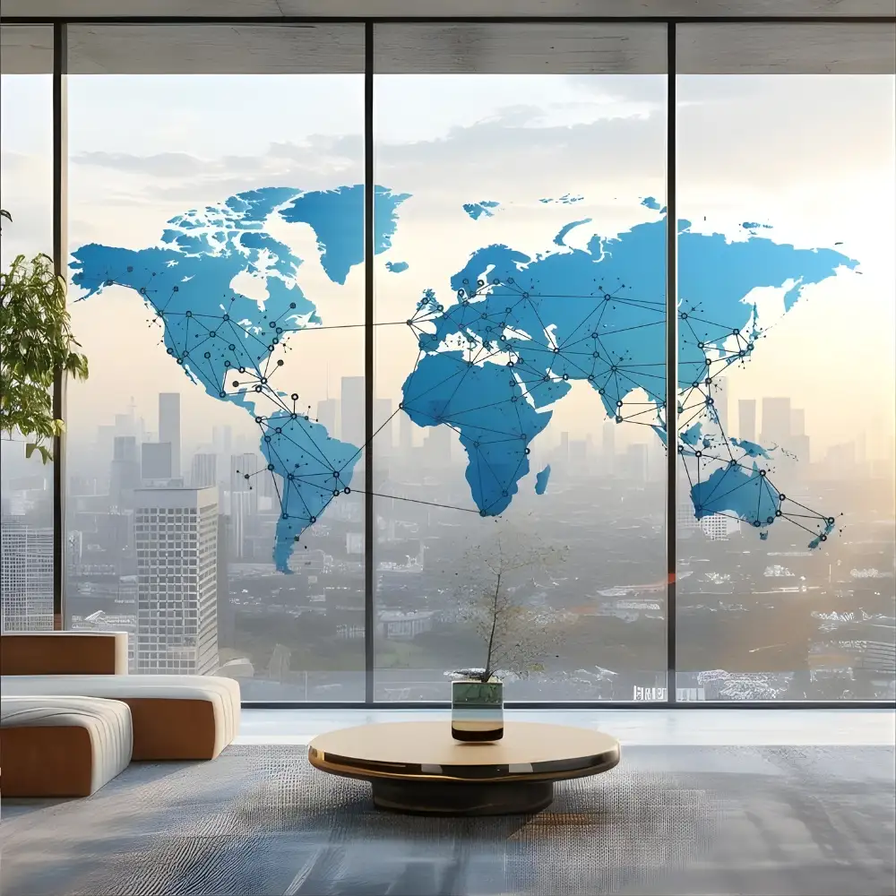 office glass sticker in Dubai