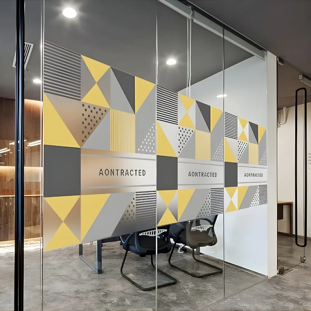 office glass sticker in Dubai