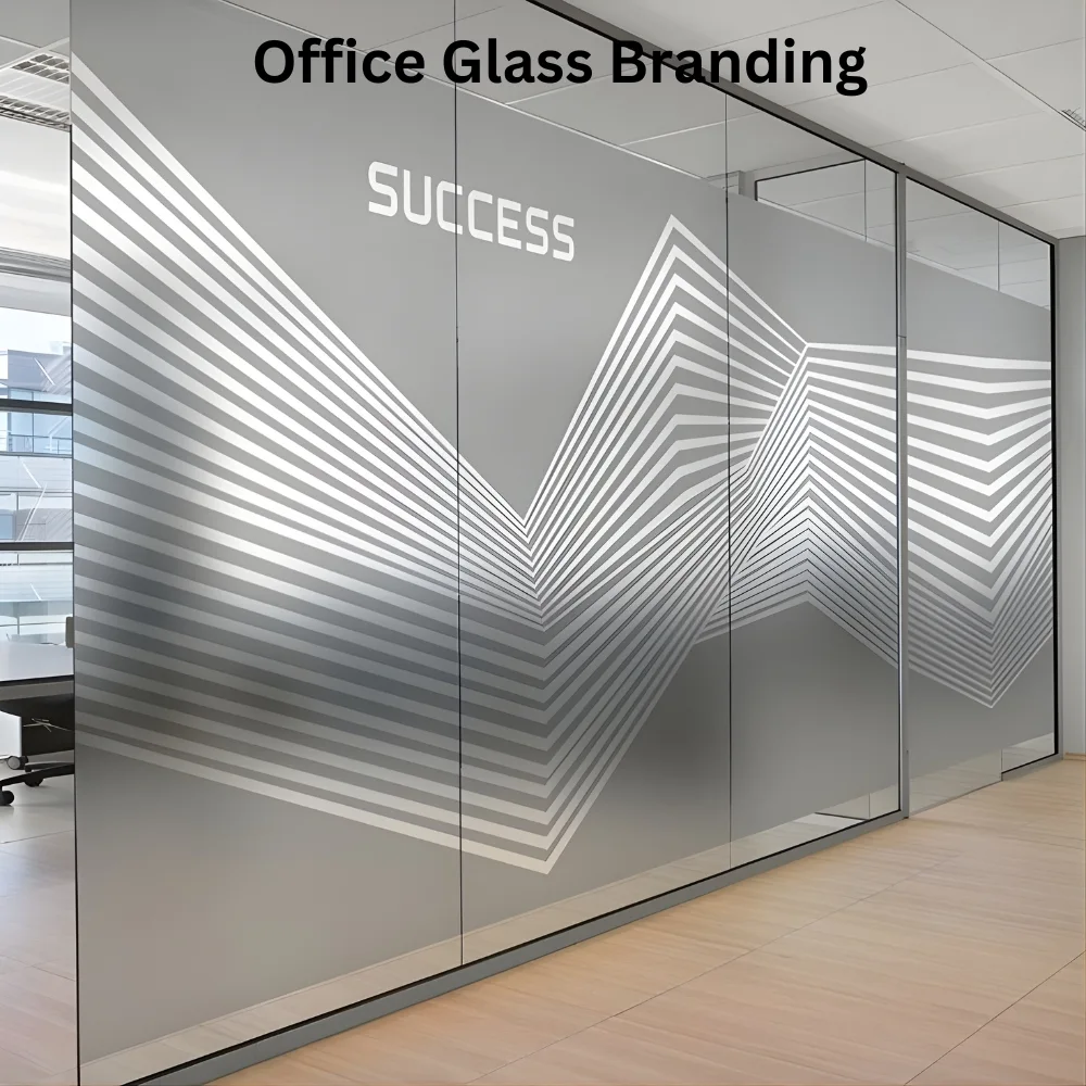 office glass branding in Dubai