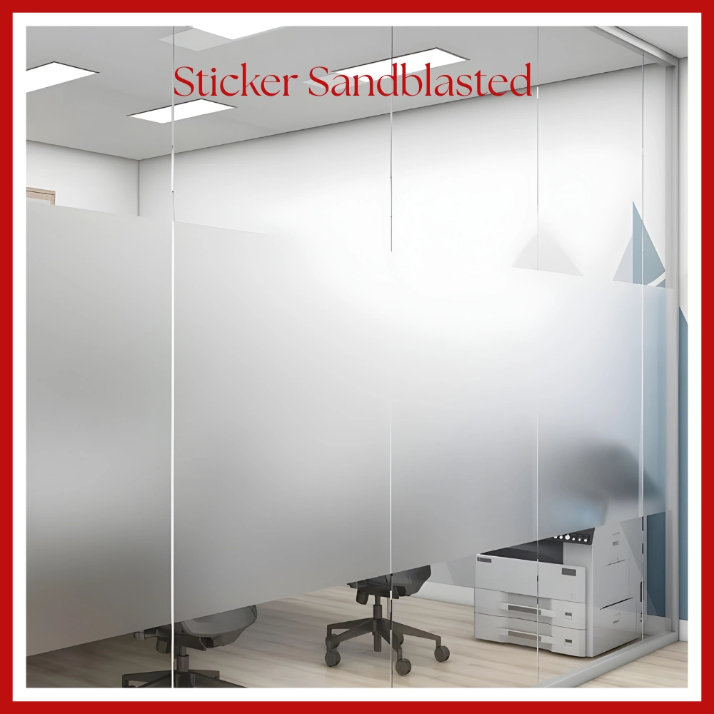sandblast stickers in Dubai