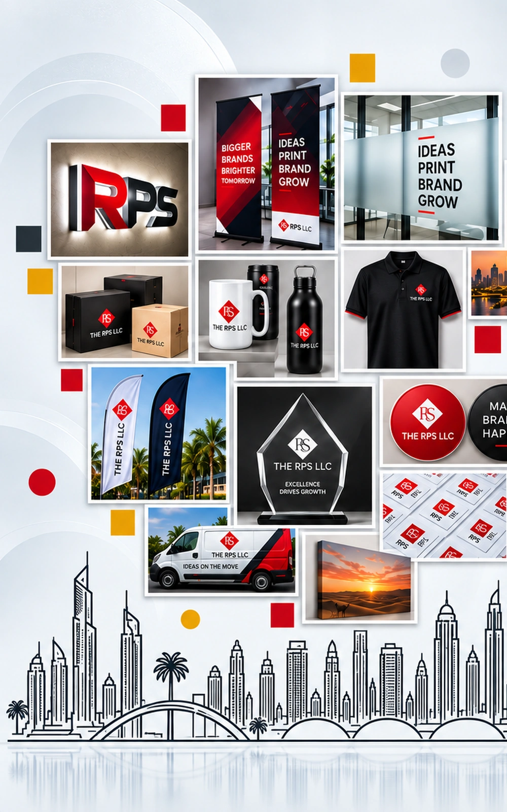 Custom printing and branding in Dubai