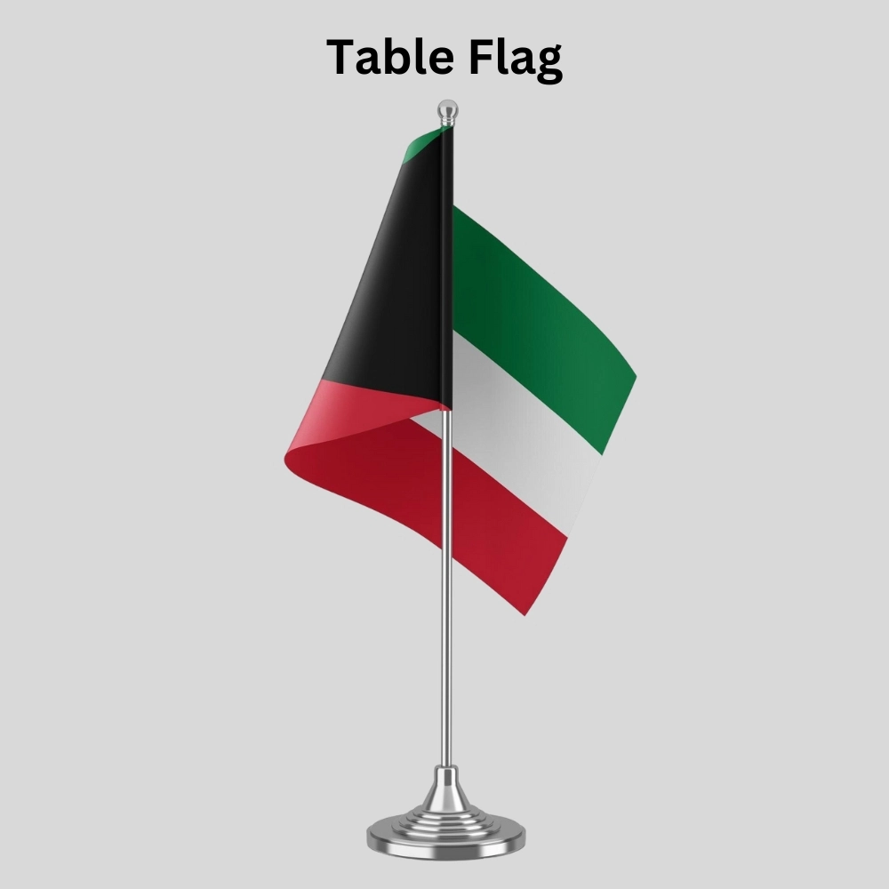 Custom table flag printing in Dubai