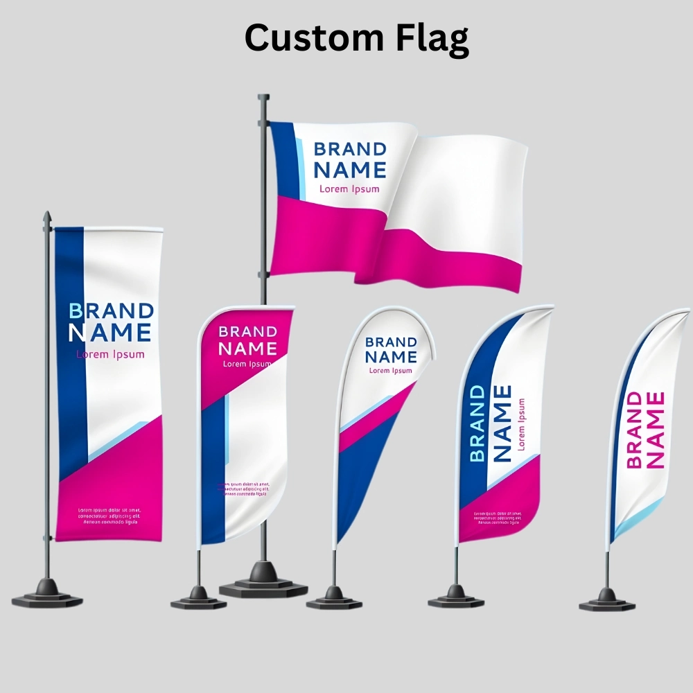 custom flag printing in Dubai