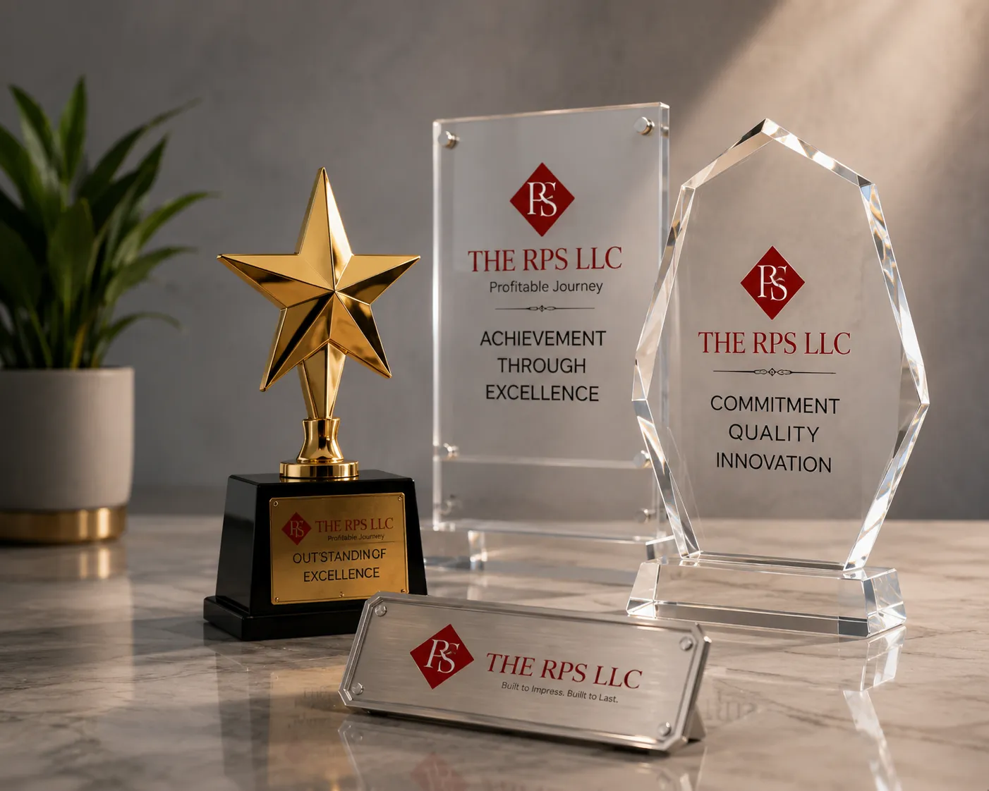 Custom Trophy and Metal Awards Dubai