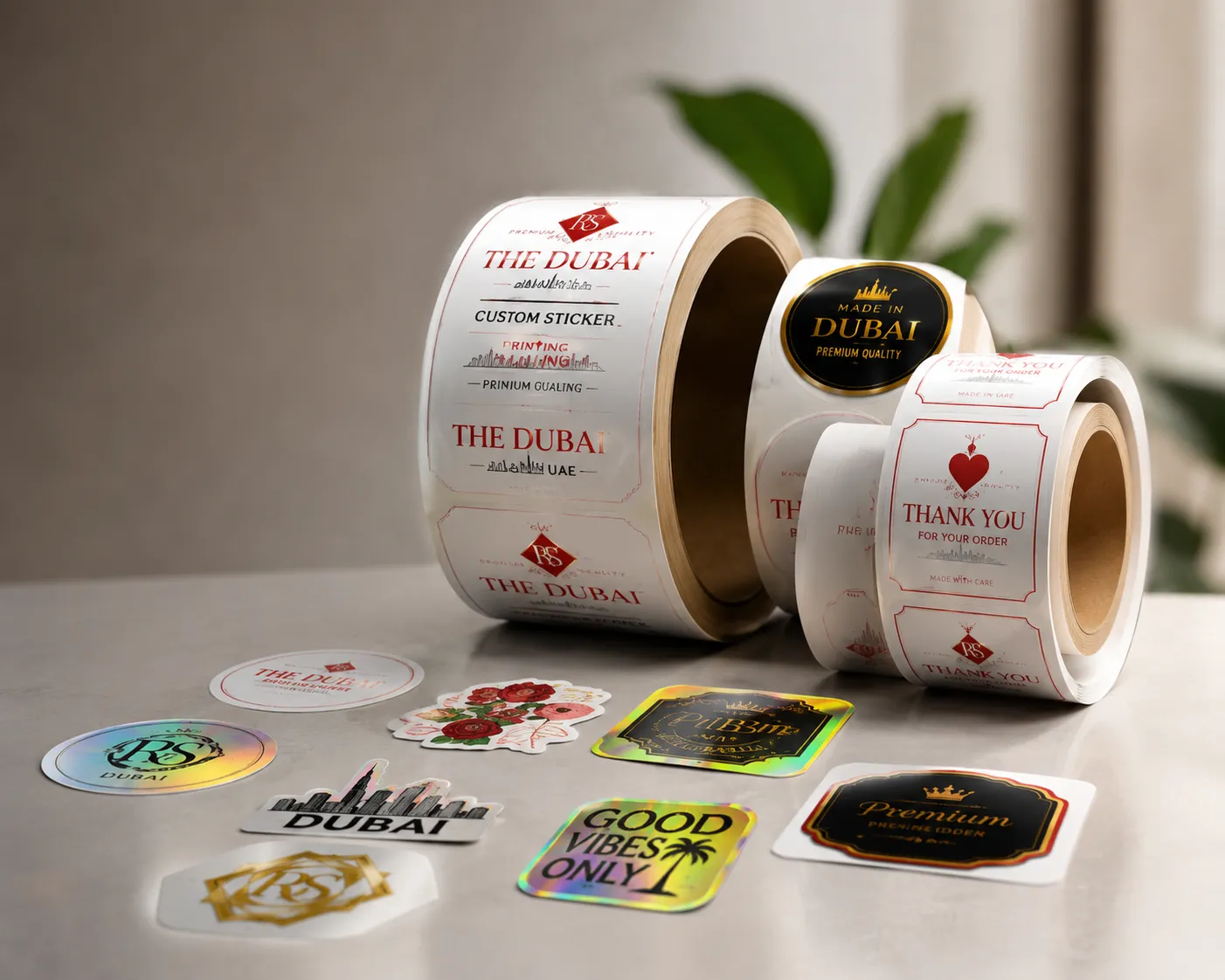 Sticker Printing Dubai